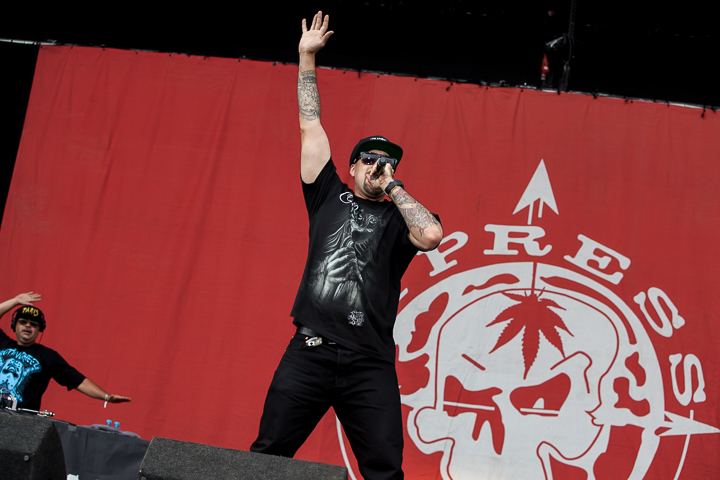 Cypress Hill @ Dour 2014, foto 4, foto's door Dorien Goetschalckx - FrontView Magazine