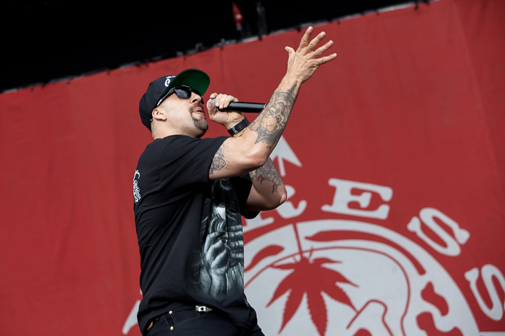 Cypress Hill @ Dour 2014, foto 6, foto's door Dorien Goetschalckx - FrontView Magazine