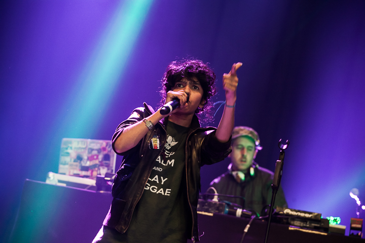 Soom T & Jstar @ Dour 2014, picture 6, photographed by Dorien Goetschalckx - FrontView Magazine