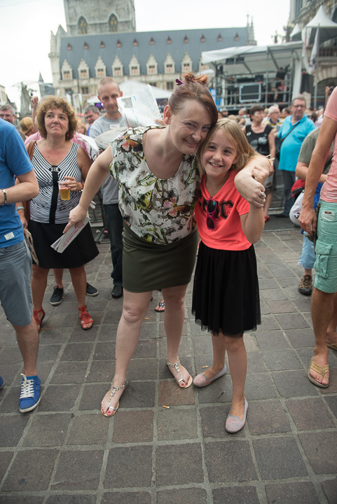 Vlaanderen zingt 2014 @ Gentse Feesten - Sint Baafsplein, picture 28, photographed by Dimitri Vanlommel - FrontView Magazine