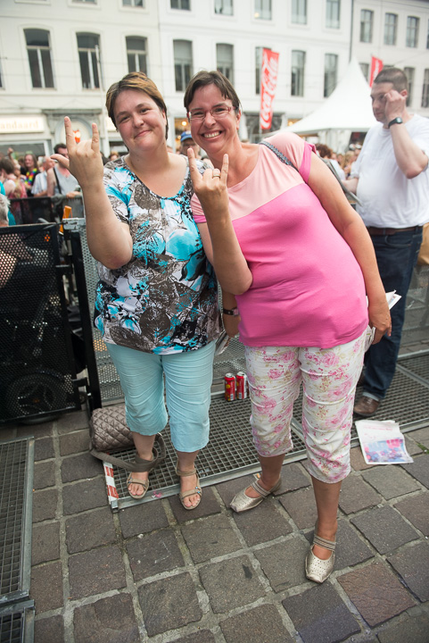 Vlaanderen zingt 2014 @ Gentse Feesten - Sint Baafsplein, picture 30, photographed by Dimitri Vanlommel - FrontView Magazine