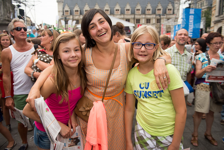 Vlaanderen zingt 2014 @ Gentse Feesten - Sint Baafsplein, picture 46, photographed by Dimitri Vanlommel - FrontView Magazine