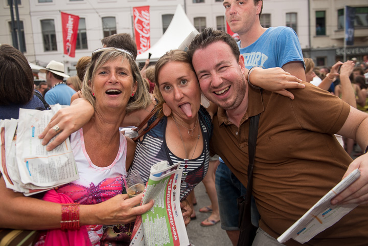 Vlaanderen zingt 2014 @ Gentse Feesten - Sint Baafsplein, picture 47, photographed by Dimitri Vanlommel - FrontView Magazine