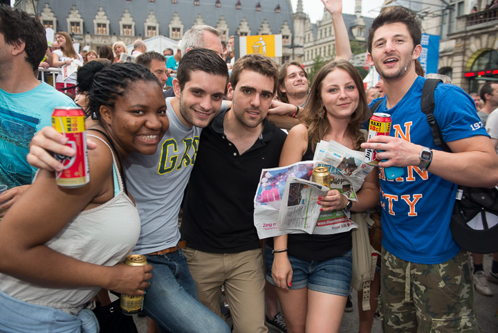 Vlaanderen zingt 2014 @ Gentse Feesten - Sint Baafsplein, picture 50, photographed by Dimitri Vanlommel - FrontView Magazine