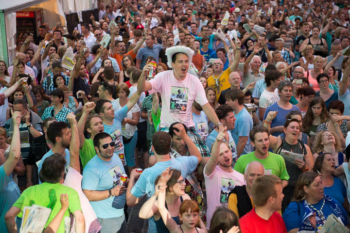 Vlaanderen zingt 2014 @ Gentse Feesten - Sint Baafsplein, picture 69, photographed by Dimitri Vanlommel - FrontView Magazine