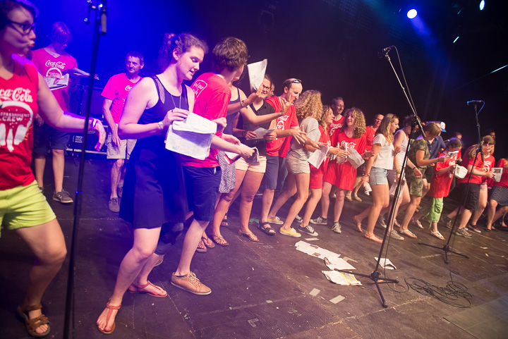 Vlaanderen zingt 2014 @ Gentse Feesten - Sint Baafsplein, picture 75, photographed by Dimitri Vanlommel - FrontView Magazine