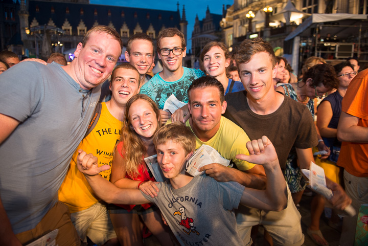 Vlaanderen zingt 2014 @ Gentse Feesten - Sint Baafsplein, picture 80, photographed by Dimitri Vanlommel - FrontView Magazine