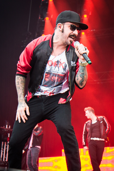 Backstreet Boys @ Oostende Beach, picture 2, photographed by Tom Stessens - FrontView Magazine