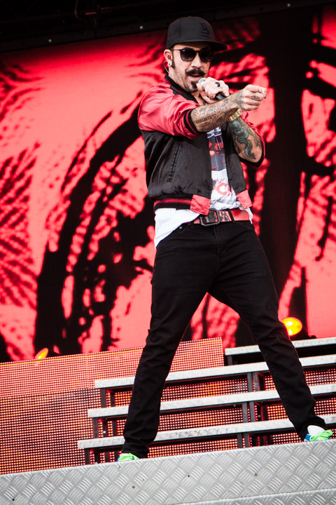 Backstreet Boys @ Oostende Beach, picture 6, photographed by Tom Stessens - FrontView Magazine