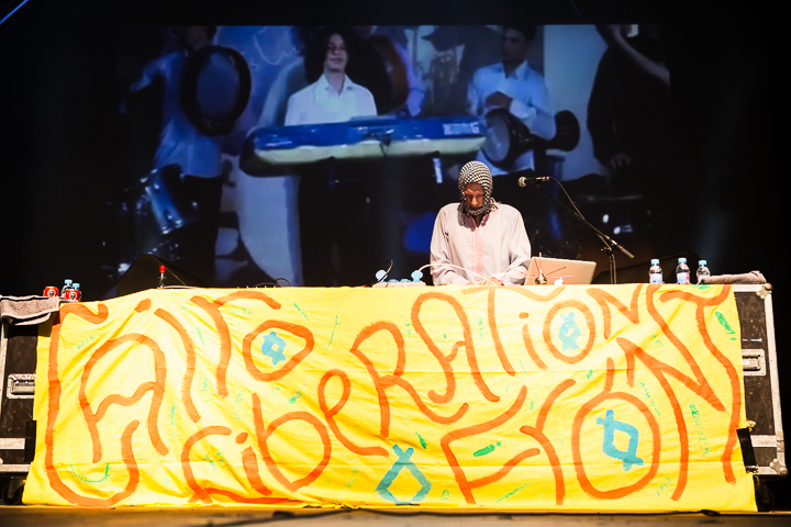 Cairo Liberation Front @ Dour 2014, picture 3, photographed by Dorien Goetschalckx - FrontView Magazine