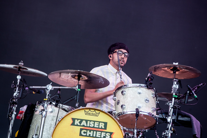 Kaiser Chiefs @ Dour 2014, picture 3, photographed by Dorien Goetschalckx - FrontView Magazine