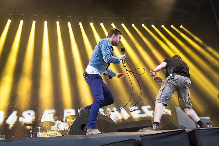 Kaiser Chiefs @ Dour 2014, picture 16, photographed by Dorien Goetschalckx - FrontView Magazine
