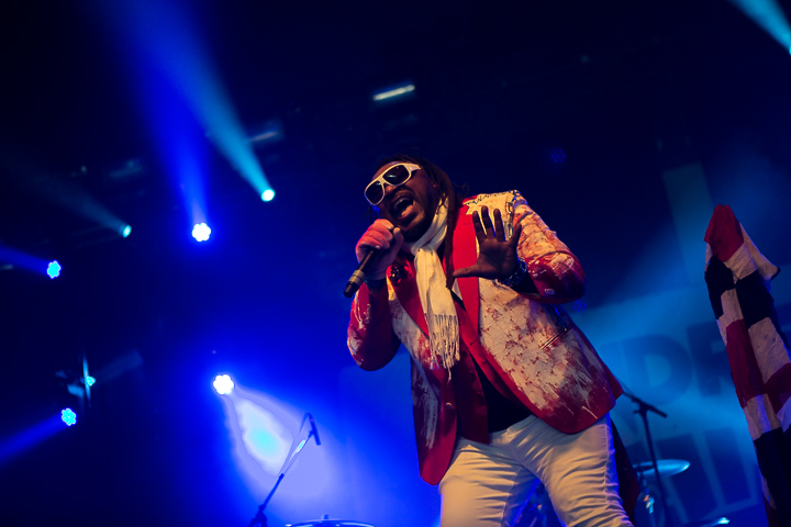 Skindred @ Dour 2014, foto 10, foto's door Dorien Goetschalckx - FrontView Magazine