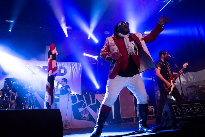 Skindred @ Dour 2014, foto 11, foto's door Dorien Goetschalckx - FrontView Magazine