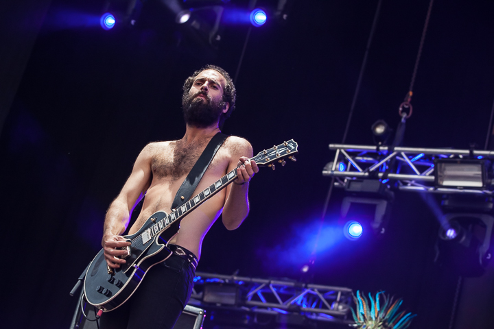 Crystal Fighters @ Zwarte Cross 2014, foto 10, foto's door Dorien Goetschalckx - FrontView Magazine