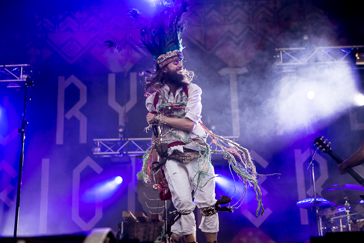 Crystal Fighters @ Zwarte Cross 2014, foto 15, foto's door Dorien Goetschalckx - FrontView Magazine