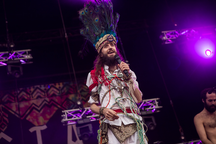 Crystal Fighters @ Zwarte Cross 2014, foto 19, foto's door Dorien Goetschalckx - FrontView Magazine