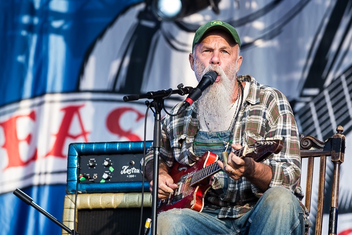 Seasick Steve @ Zwarte Cross 2014, foto 8, foto's door Dorien Goetschalckx - FrontView Magazine