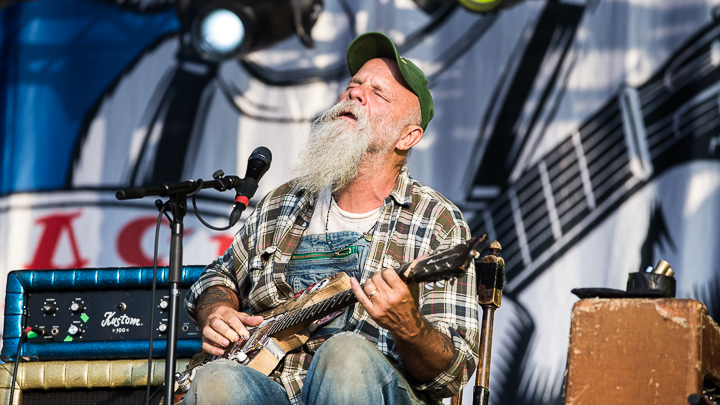 Seasick Steve @ Zwarte Cross 2014, foto 15, foto's door Dorien Goetschalckx - FrontView Magazine