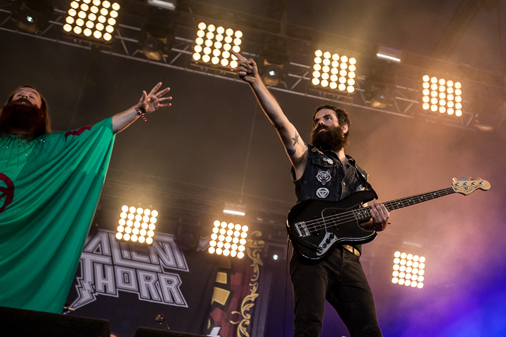 Valient Thorr @ Zwarte Cross 2014, picture 2, photographed by Dorien Goetschalckx - FrontView Magazine