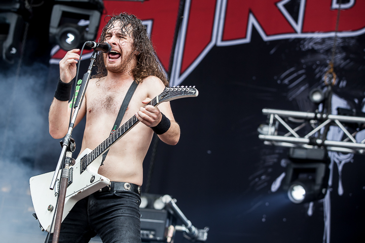 Airbourne @ Zwarte Cross 2014, foto 1, foto's door Dorien Goetschalckx - FrontView Magazine
