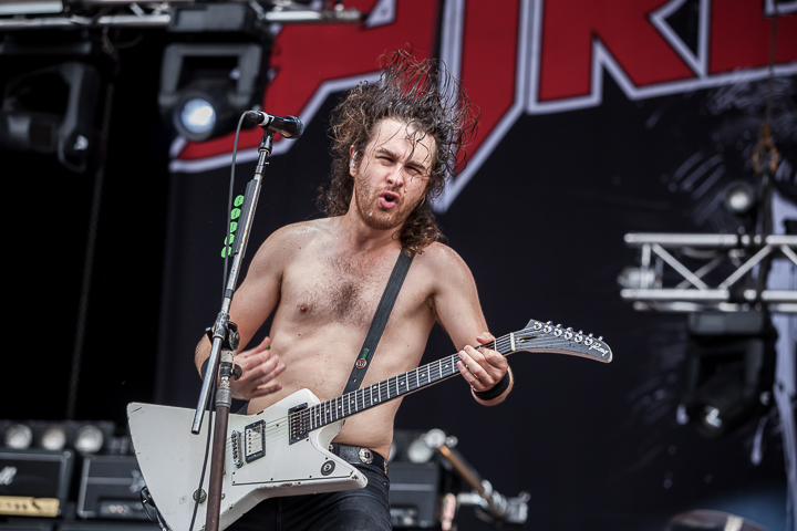 Airbourne @ Zwarte Cross 2014, foto 3, foto's door Dorien Goetschalckx - FrontView Magazine
