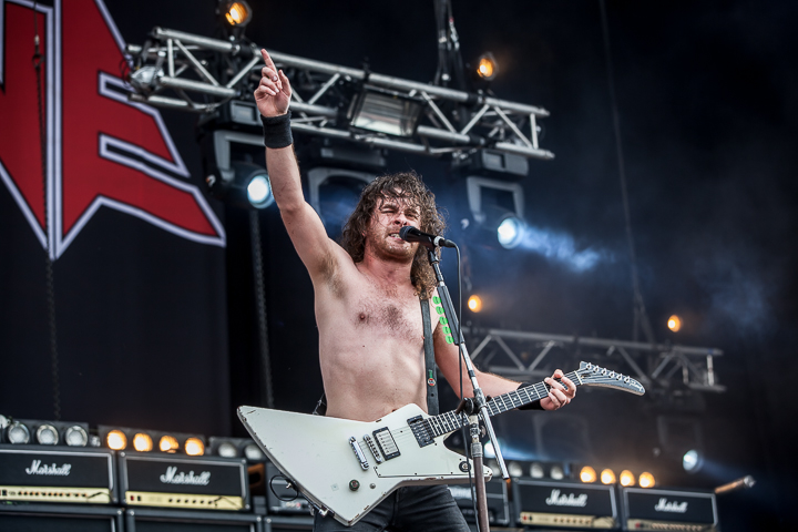 Airbourne @ Zwarte Cross 2014, foto 11, foto's door Dorien Goetschalckx - FrontView Magazine