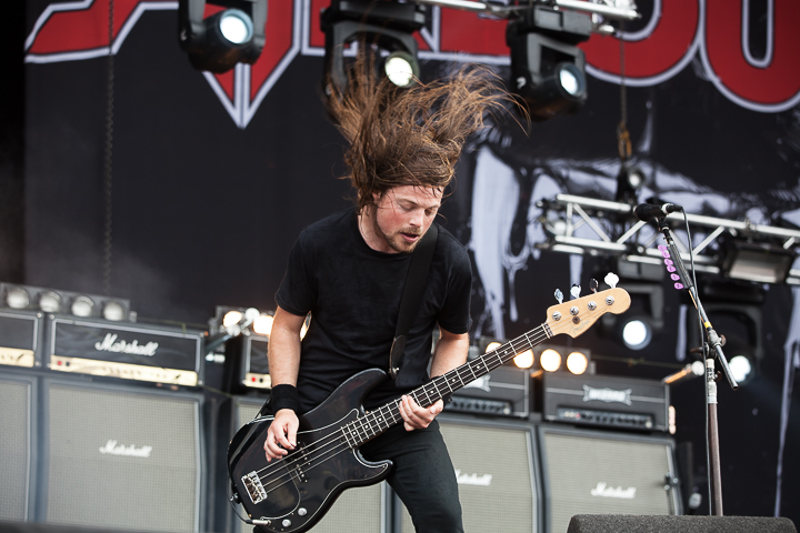 Airbourne @ Zwarte Cross 2014, foto 12, foto's door Dorien Goetschalckx - FrontView Magazine