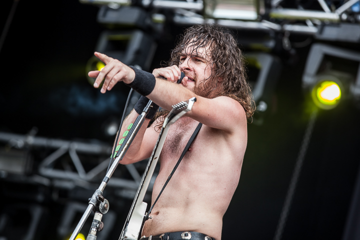 Airbourne @ Zwarte Cross 2014, foto 14, foto's door Dorien Goetschalckx - FrontView Magazine