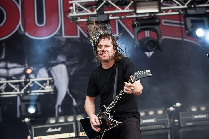 Airbourne @ Zwarte Cross 2014, foto 15, foto's door Dorien Goetschalckx - FrontView Magazine