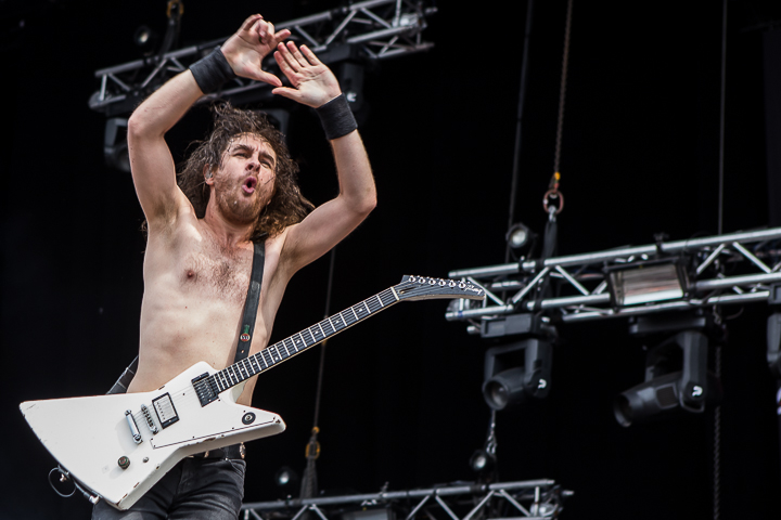 Airbourne @ Zwarte Cross 2014, foto 17, foto's door Dorien Goetschalckx - FrontView Magazine