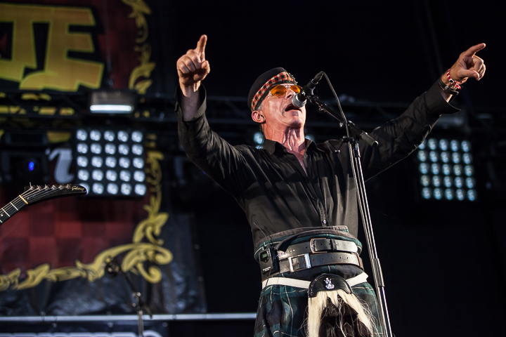 The Real McKenzies @ Zwarte Cross 2014, foto 1, foto's door Dorien Goetschalckx - FrontView Magazine