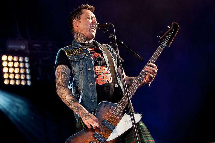 The Real McKenzies @ Zwarte Cross 2014, foto 2, foto's door Dorien Goetschalckx - FrontView Magazine