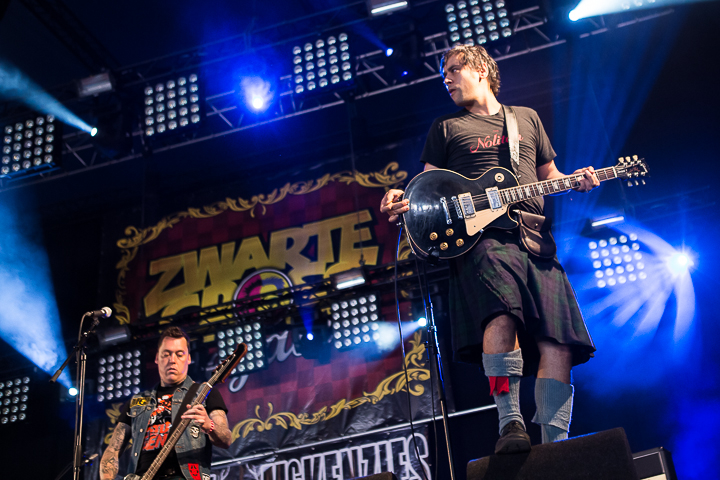 The Real McKenzies @ Zwarte Cross 2014, foto 5, foto's door Dorien Goetschalckx - FrontView Magazine