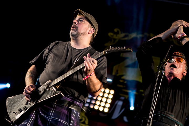 The Real McKenzies @ Zwarte Cross 2014, foto 6, foto's door Dorien Goetschalckx - FrontView Magazine