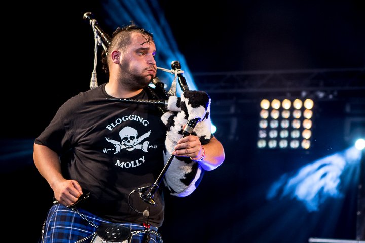 The Real McKenzies @ Zwarte Cross 2014, foto 11, foto's door Dorien Goetschalckx - FrontView Magazine