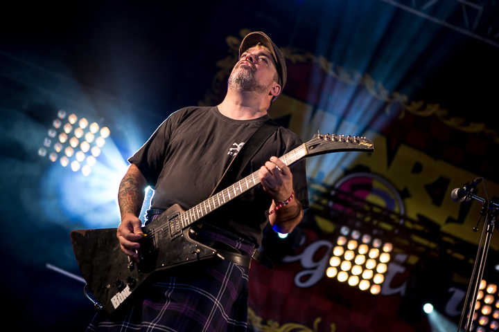 The Real McKenzies @ Zwarte Cross 2014, foto 12, foto's door Dorien Goetschalckx - FrontView Magazine
