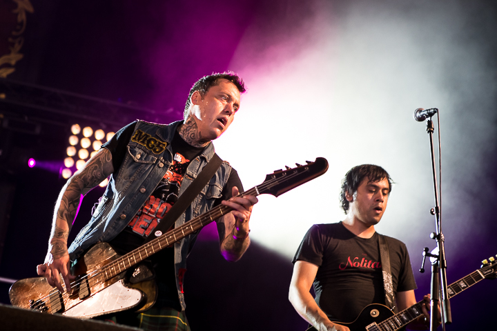 The Real McKenzies @ Zwarte Cross 2014, foto 18, foto's door Dorien Goetschalckx - FrontView Magazine