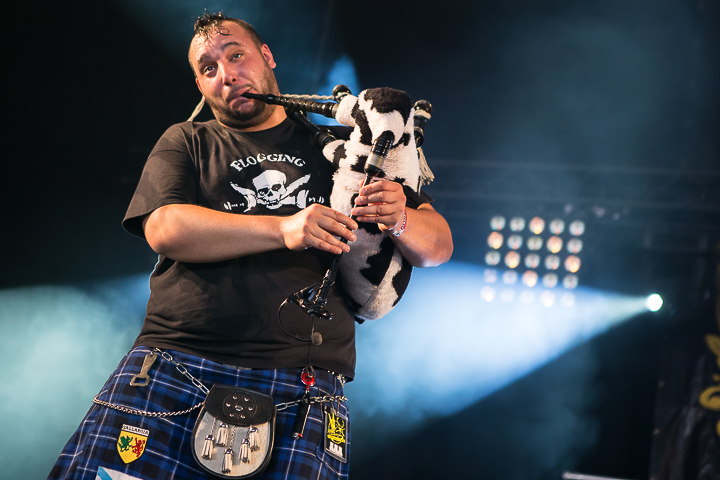 The Real McKenzies @ Zwarte Cross 2014, foto 21, foto's door Dorien Goetschalckx - FrontView Magazine