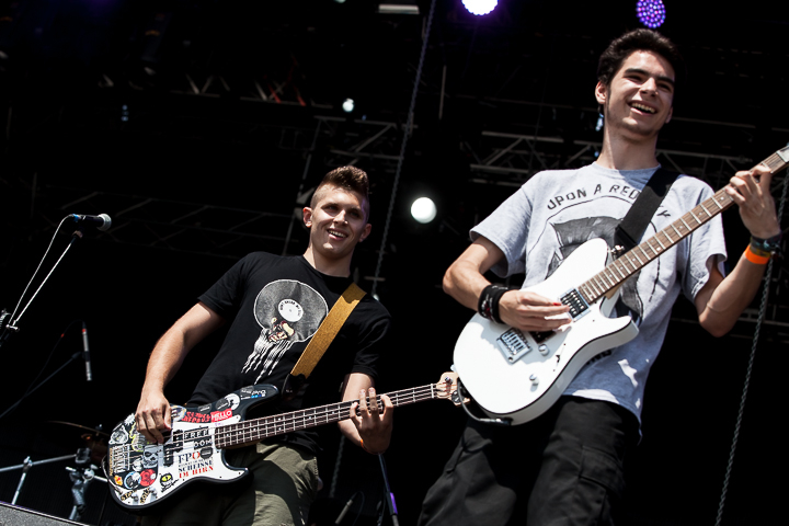 All Against My Mind @ See-Rock Festival 2014, picture 10, photographed by Dorien Goetschalckx - FrontView Magazine