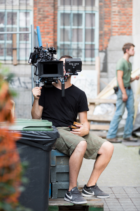 Setbezoek verfilming: "Black" @ Gésukerk St.-Joost-ten-Node, picture 5, photographed by Guy Danneels - FrontView Magazine