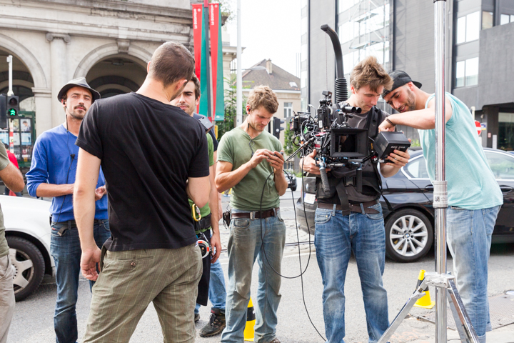 Setbezoek verfilming: "Black" @ Gésukerk St.-Joost-ten-Node, picture 23, photographed by Guy Danneels - FrontView Magazine