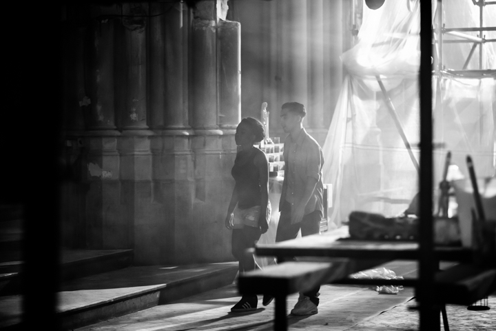 Setbezoek verfilming: "Black" @ Gésukerk St.-Joost-ten-Node, picture 51, photographed by Guy Danneels - FrontView Magazine