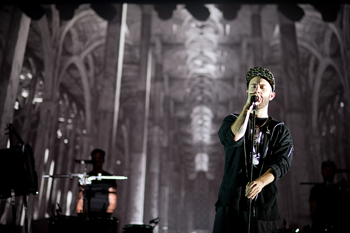 Woodkid @ Ronquières Festival 2014, picture 1, photographed by Magali Decamps - FrontView Magazine