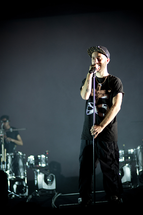Woodkid @ Ronquières Festival 2014, picture 11, photographed by Magali Decamps - FrontView Magazine