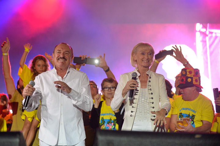 Nicole & Hugo special guest @ Antwerpen Zingt 2014, foto 21, foto's door Steven Stausens - FrontView Magazine