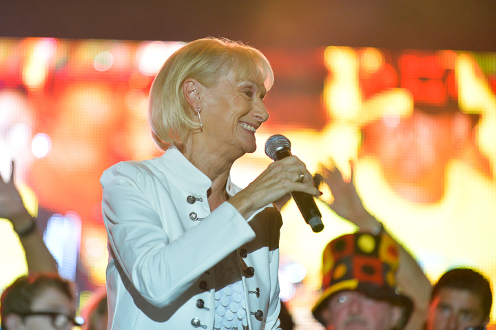 Nicole & Hugo special guest @ Antwerpen Zingt 2014, foto 22, foto's door Steven Stausens - FrontView Magazine