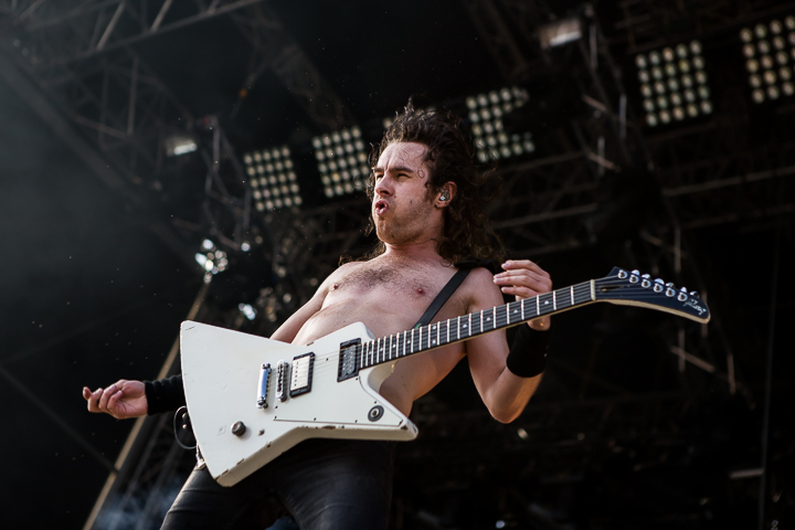 Airbourne @ See-Rock Festival 2014, picture 4, photographed by Dorien Goetschalckx - FrontView Magazine