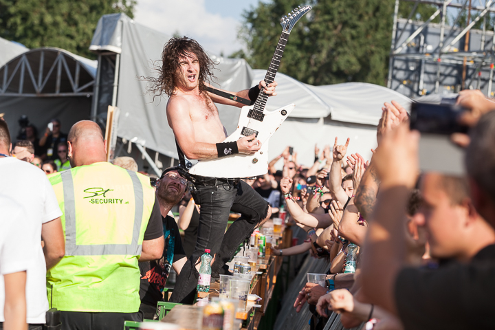 Airbourne @ See-Rock Festival 2014, picture 10, photographed by Dorien Goetschalckx - FrontView Magazine