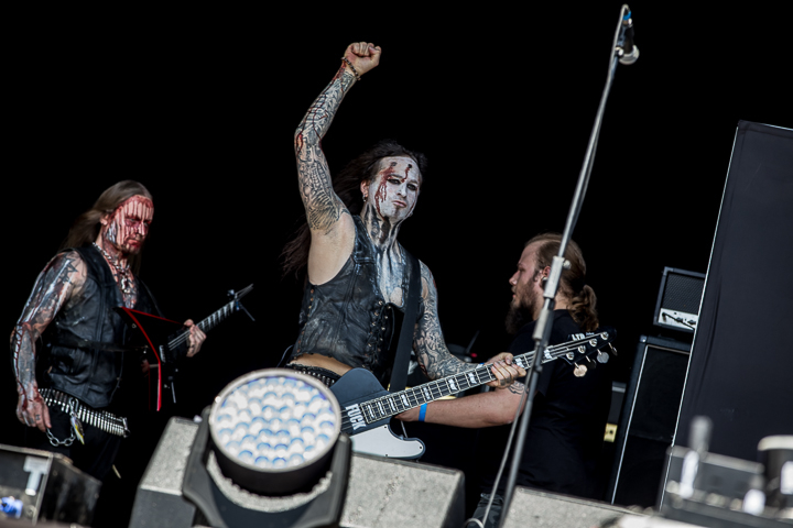 Belphegor @ See-Rock Festival 2014, picture 1, photographed by Dorien Goetschalckx - FrontView Magazine